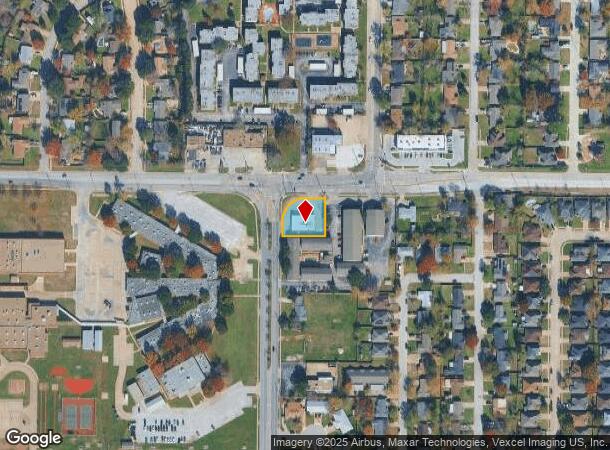 1101 Raider Dr, Euless, TX Parcel Map