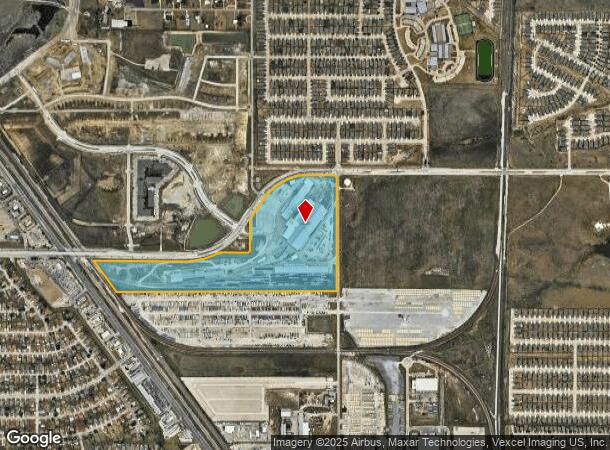 500 E Bailey Boswell Rd, Fort Worth, TX Parcel Map