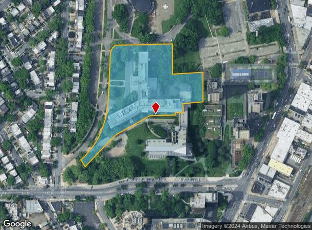  1225 Morris Park Ave, Bronx, NY Parcel Map