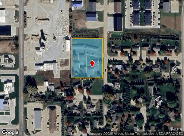 1051 2Nd Ave Ne, Sioux Center, IA Parcel Map