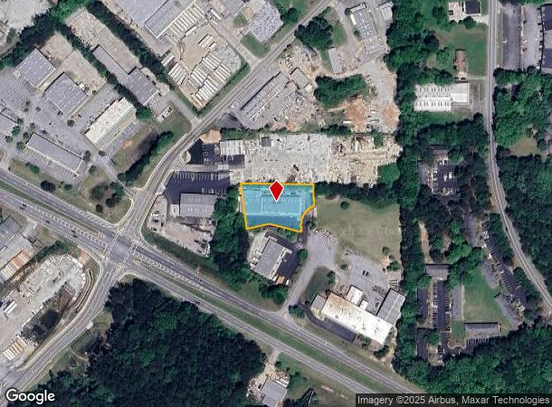  222 Fairburn Industrial Blvd, Fairburn, GA Parcel Map