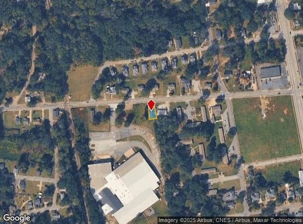  315 W Franklin St, Anderson, SC Parcel Map