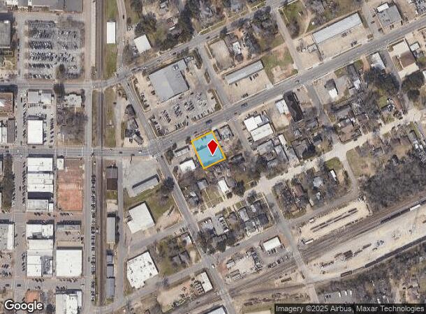 203 E Davis St, Conroe, TX Parcel Map