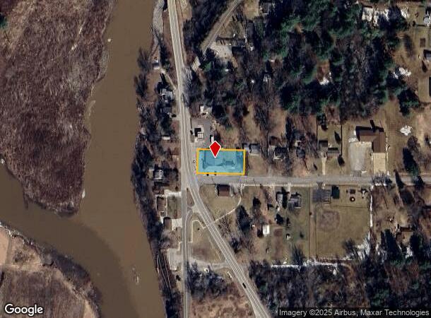  6650 N Meridian Rd, Hope, MI Parcel Map