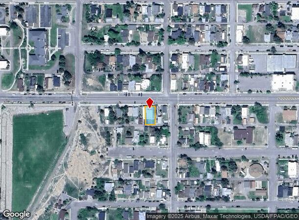  1110 W Park St, Butte, MT Parcel Map