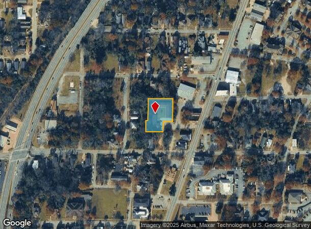  621 Hughes St, Columbus, GA Parcel Map