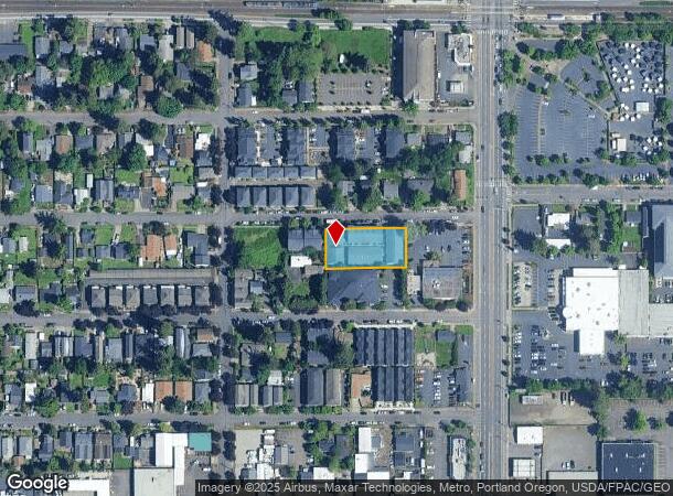 12026 Se Ash St, Portland, OR Parcel Map