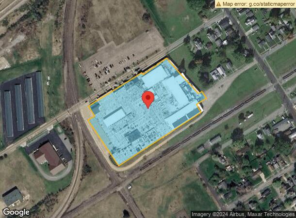  211 W Franklin St, Olean, NY Parcel Map