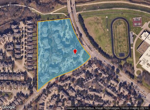  10701 N Macarthur Blvd, Irving, TX Parcel Map