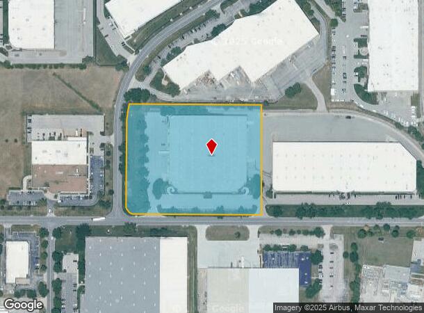  15600 W 99Th St, Lenexa, KS Parcel Map