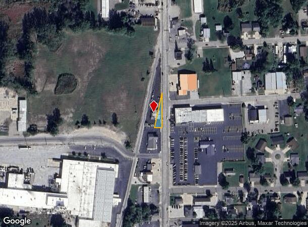  825 N Wayne St, Angola, IN Parcel Map