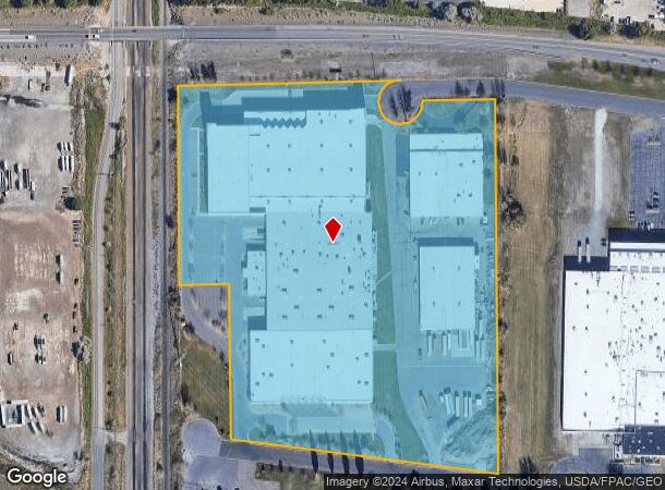  1328 Spring Creek Pl, Springville, UT Parcel Map