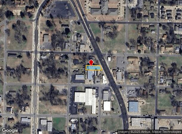 1265 Harkrider St, Conway, AR Parcel Map