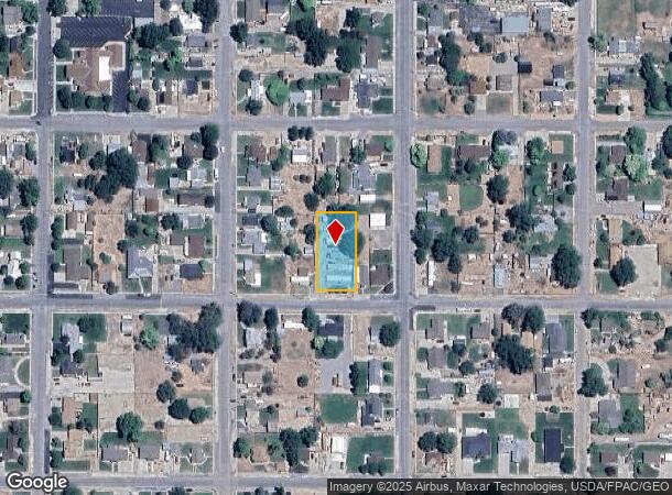  187 S 250 E, Salina, UT Parcel Map