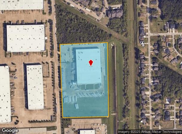 9221 Park South Vw, Houston, TX Parcel Map