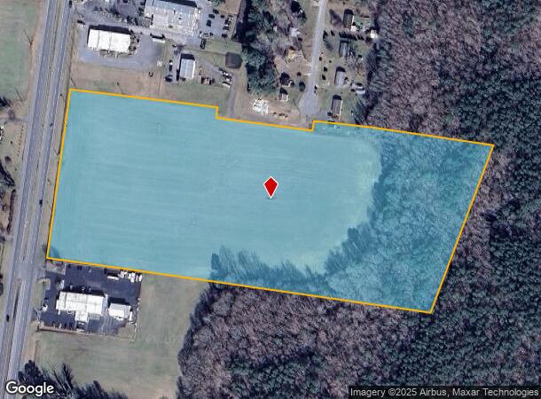 9028 Worcester Hwy, Berlin, MD Parcel Map