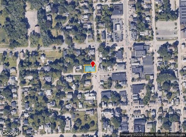  21 Peirce St, East Greenwich, RI Parcel Map