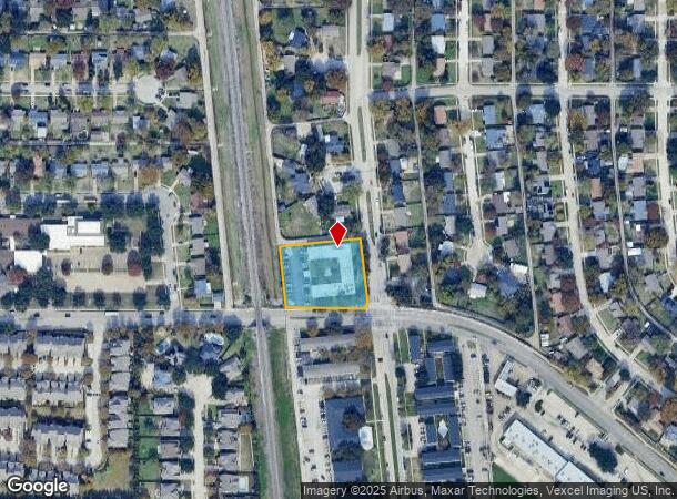 101 N Bowser Rd, Richardson, TX Parcel Map