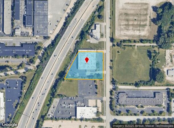  1501 Rohlwing Rd, Rolling Meadows, IL Parcel Map