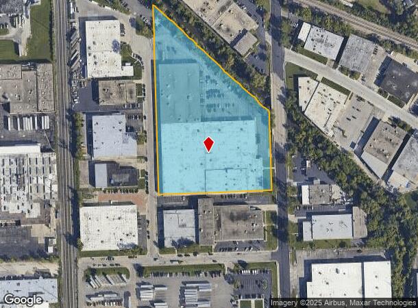 2500 S 25Th Ave, Broadview, IL Parcel Map