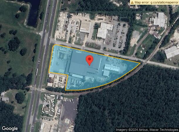  969 Hall Park Rd, Green Cove Springs, FL Parcel Map