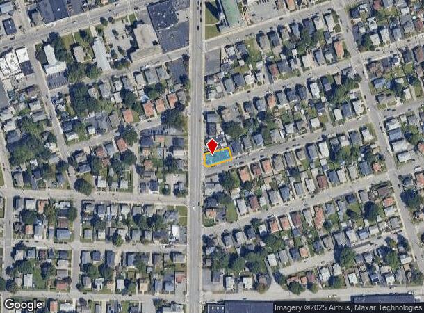  1155 Newport Ave, Pawtucket, RI Parcel Map