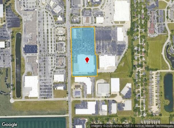  3819 South St, Lafayette, IN Parcel Map