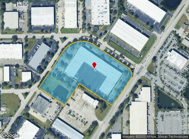  3600 Vineland Rd, Orlando, FL Parcel Map