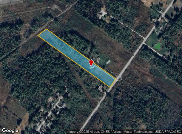  832 College St, Lewiston, ME Parcel Map