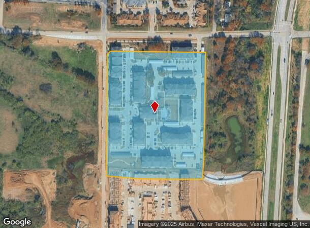 1501 Northstar Rd, Denton, TX Parcel Map