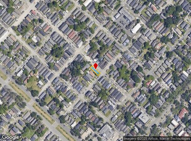 2538 Dante St, New Orleans, LA Parcel Map