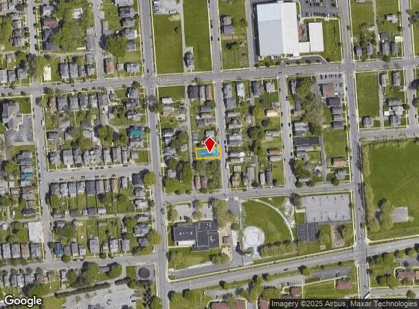  613 Green St, Williamsport, PA Parcel Map