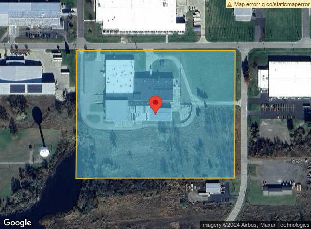  205 W Oliver Dr, Marshall, MI Parcel Map