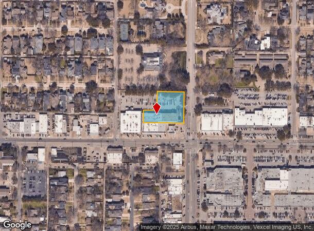 7979 Inwood Rd, Dallas, TX Parcel Map