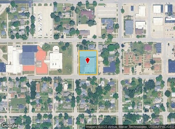 608 Carroll St, Boone, IA Parcel Map