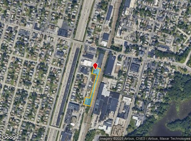  388 Station St, Cranston, RI Parcel Map