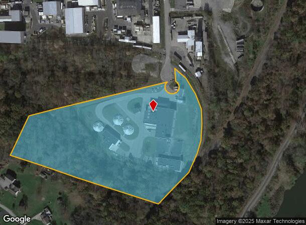  352 Industrial Park Dr, Wampum, PA Parcel Map