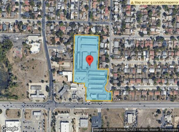  9665 Marbach Rd, San Antonio, TX Parcel Map