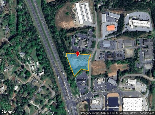 313 Cunningham Rd, Franklin, NC Parcel Map
