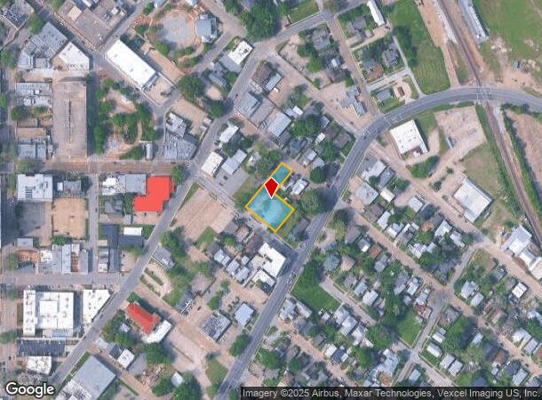  411 E Vermilion St, Lafayette, LA Parcel Map