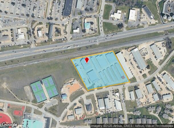  658 W Front St, Hutto, TX Parcel Map