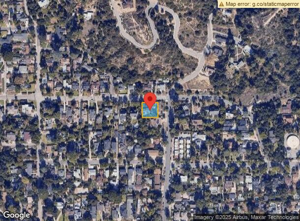  22 W Carter Ave, Sierra Madre, CA Parcel Map