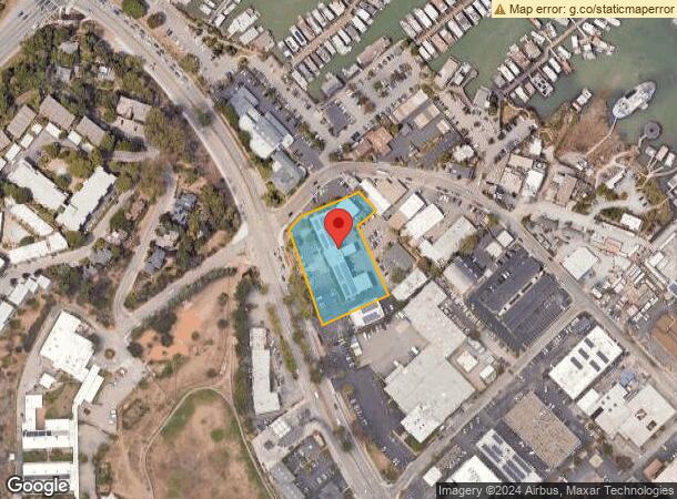  3030 Bridgeway, Sausalito, CA Parcel Map