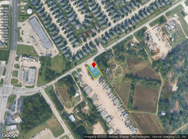 3308 Treaschwig Rd, Humble, TX Parcel Map