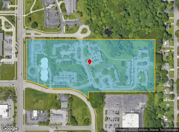  1030 Woodale Ln, Lansing, MI Parcel Map