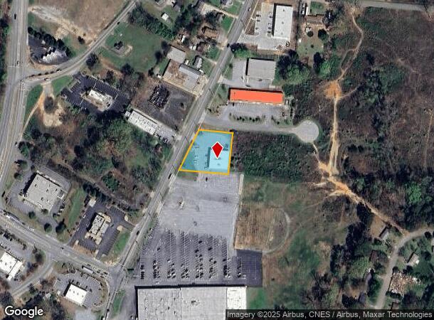  2845 S Main St, Anderson, SC Parcel Map