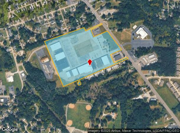  1492 Canton Rd, Akron, OH Parcel Map