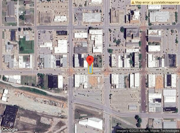  10 W Main St, Shawnee, OK Parcel Map