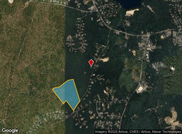  167 Lovells Ln, Mashpee, MA Parcel Map