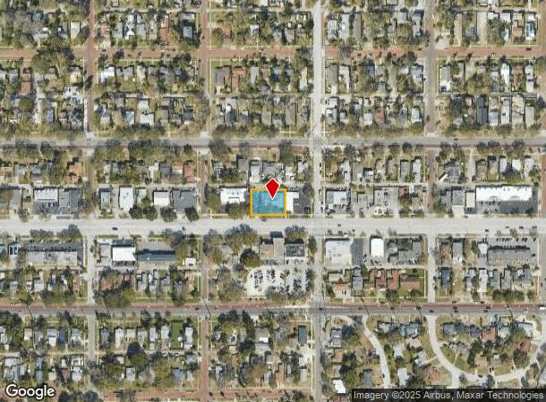  4021 Central Ave, Saint Petersburg, FL Parcel Map